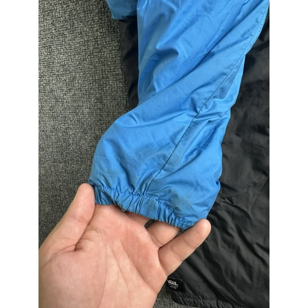 Mens Vans x NASA Apollo 11 Coach Jacket Blue Black, Size M